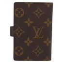 LOUIS VUITTON Monogram Agenda Posh USA Day Planner Cover T56350 LV Auth BA8891-3