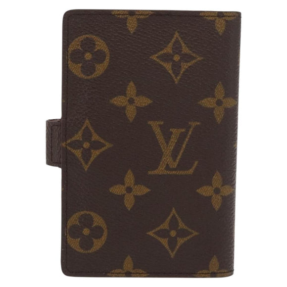 LOUIS VUITTON Monogram Agenda Posh USA Day Planner Cover T56350 LV Auth BA8891
