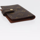 LOUIS VUITTON Monogram Agenda Posh USA Day Planner Cover T56350 LV Auth BA8891-6