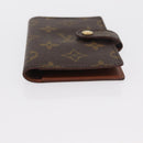 LOUIS VUITTON Monogram Agenda Posh USA Day Planner Cover T56350 LV Auth BA8891-7