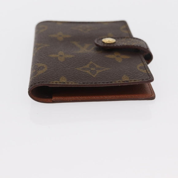 LOUIS VUITTON Monogram Agenda Posh USA Day Planner Cover T56350 LV Auth BA8891