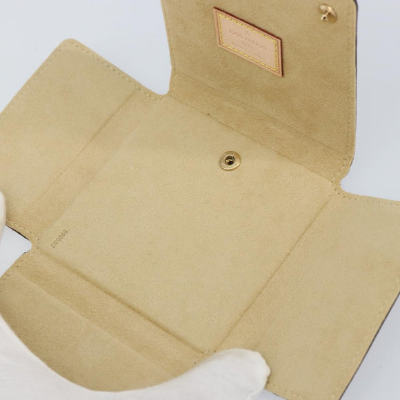 LOUIS VUITTON Monogram Jewelry case Jewelry Box LV Auth BA8893