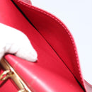 LOUIS VUITTON Monogram Vernis Agenda PM Day Planner Cover Red R21016 Auth BA8895-20