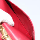 LOUIS VUITTON Monogram Vernis Agenda PM Day Planner Cover Red R21016 Auth BA8895-21