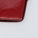 LOUIS VUITTON Monogram Vernis Agenda PM Day Planner Cover Red R21016 Auth BA8895-8