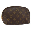 LOUIS VUITTON Monogram Pochette Cosmetic PM Pouch M43998 LV Auth BA8901-1