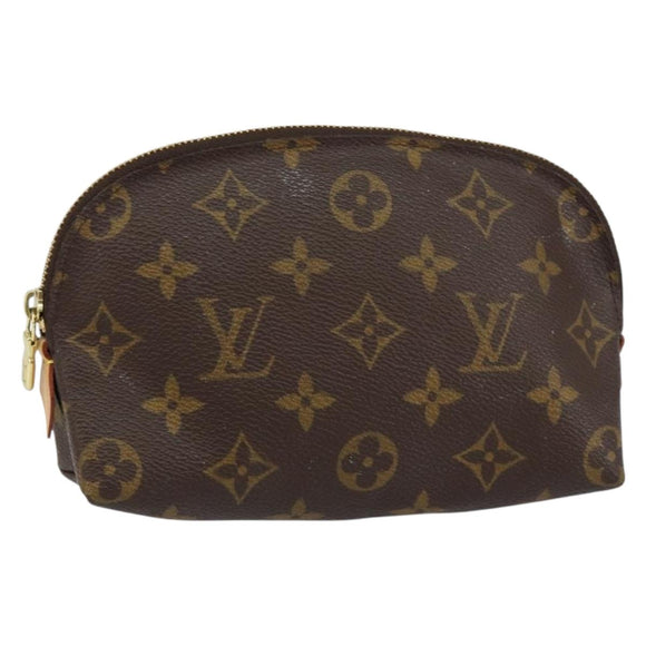 LOUIS VUITTON Monogram Pochette Cosmetic PM Pouch M43998 LV Auth BA8901