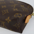 LOUIS VUITTON Monogram Pochette Cosmetic PM Pouch M43998 LV Auth BA8901-15