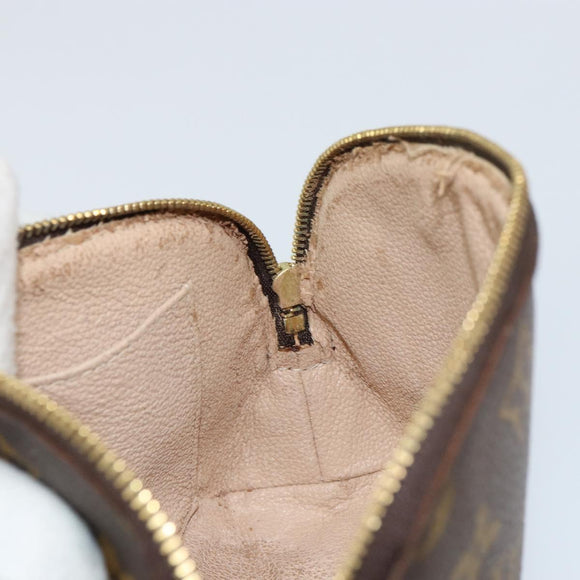 LOUIS VUITTON Monogram Pochette Cosmetic PM Pouch M43998 LV Auth BA8901