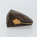 LOUIS VUITTON Monogram Pochette Cosmetic PM Pouch M43998 LV Auth BA8901-3