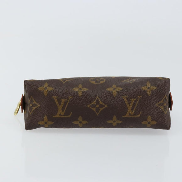 LOUIS VUITTON Monogram Pochette Cosmetic PM Pouch M43998 LV Auth BA8901