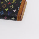 LOUIS VUITTON Multicolor Portefeuille Viennois Wallet Black M92988 Auth BA8902-14