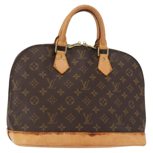 LOUIS VUITTON Monogram Alma Hand Bag M51130 LV Auth BA8904