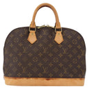 LOUIS VUITTON Monogram Alma Hand Bag M51130 LV Auth BA8904-13