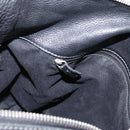 Chloe Paddington Shoulder Bag Leather Black Gold Silver Auth BA8905-23