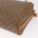 GUCCI Micro GG Supreme Shoulder Bag PVC Beige Gold 007 1112 63 Auth BA8906-13