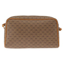 GUCCI Micro GG Supreme Shoulder Bag PVC Beige Gold 007 1112 63 Auth BA8906-3