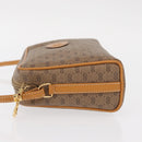 GUCCI Micro GG Supreme Shoulder Bag PVC Beige Gold 007 1112 63 Auth BA8906-5