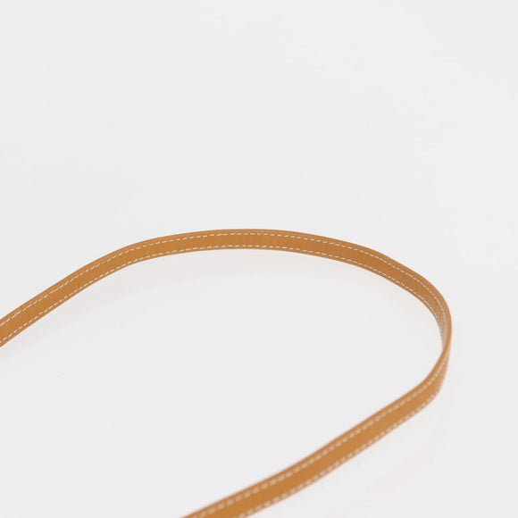 GUCCI Micro GG Supreme Shoulder Bag PVC Beige Gold 007 1112 63 Auth BA8906