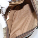 GUCCI GG Supreme Web Sherry Line Bag PVC Beige Gold 89 02 032 Auth BA8907-17