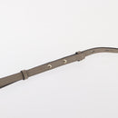 Chloe Fay Shoulder Bag Suede Leather Beige Gold Auth BA8909-8