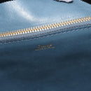 Chloe Kelly Tote Bag Leather Brown Gold Auth BA8911-16