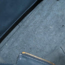 Chloe Kelly Tote Bag Leather Brown Gold Auth BA8911-17