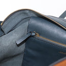 Chloe Kelly Tote Bag Leather Brown Gold Auth BA8911-20