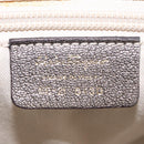 Salvatore Ferragamo Gancini Shoulder Bag Leather Gold Auth BA8916-12