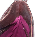 BURBERRY Nova Check Shoulder Bag Wool Green Gold Auth BA8917-17