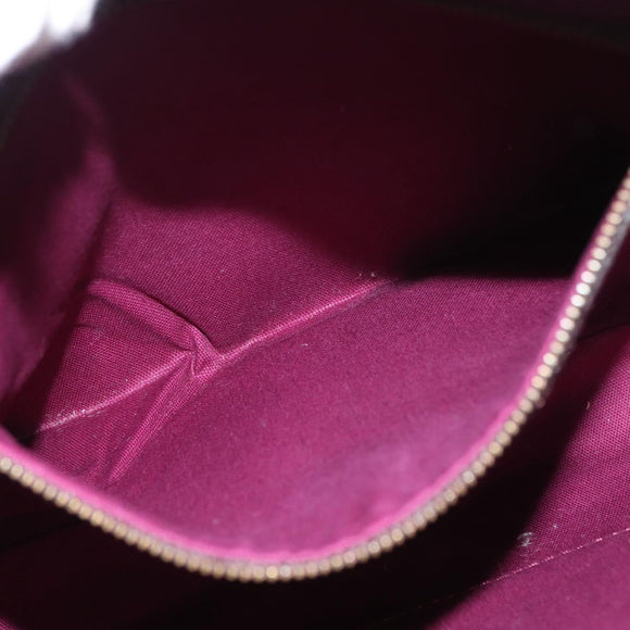 BURBERRY Nova Check Shoulder Bag Wool Green Gold Auth BA8917