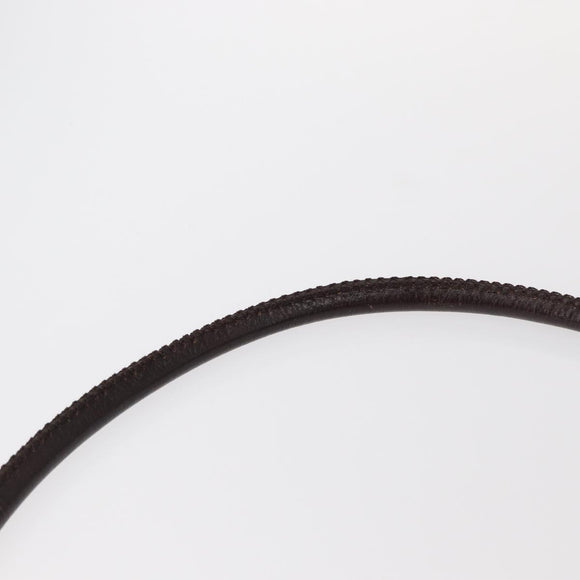 BURBERRY Nova Check Shoulder Bag Wool Green Gold Auth BA8917