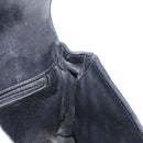 CHANEL Matelasse Chain Waist bag Lamb Skin Black Gold CC Auth BA8921-23