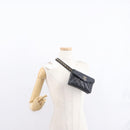 CHANEL Matelasse Chain Waist bag Lamb Skin Black Gold CC Auth BA8921-26