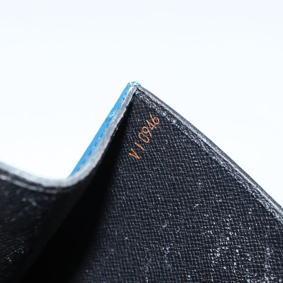 LOUIS VUITTON Epi Art Deco Clutch Bag Blue M52635 LV Auth BA8924