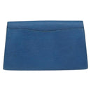 LOUIS VUITTON Epi Art Deco Clutch Bag Blue M52635 LV Auth BA8924-2