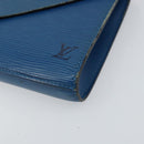 LOUIS VUITTON Epi Art Deco Clutch Bag Blue M52635 LV Auth BA8924-7