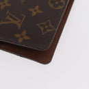 LOUIS VUITTON Monogram Agenda MM Day Planner Cover R20105 LV Auth BA8928-16