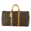 LOUIS VUITTON Monogram Keepall 50 Boston Bag M41426 LV Auth BA8931-13