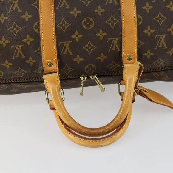 LOUIS VUITTON Monogram Keepall 50 Boston Bag M41426 LV Auth BA8931