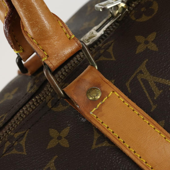 LOUIS VUITTON Monogram Keepall 50 Boston Bag M41426 LV Auth BA8933