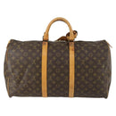 LOUIS VUITTON Monogram Keepall 50 Boston Bag M41426 LV Auth BA8933-2