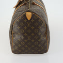 LOUIS VUITTON Monogram Keepall 50 Boston Bag M41426 LV Auth BA8933-3