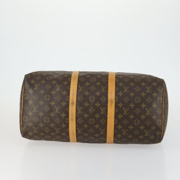 LOUIS VUITTON Monogram Keepall 50 Boston Bag M41426 LV Auth BA8933