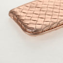 BOTTEGA VENETA INTRECCIATO Coin Purse Leather Pink Auth BA8939V-15