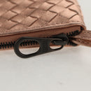 BOTTEGA VENETA INTRECCIATO Coin Purse Leather Pink Auth BA8939V-9