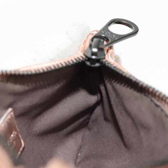 BOTTEGA VENETA INTRECCIATO Coin Purse Leather Pink Auth BA8939V