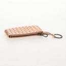 BOTTEGA VENETA INTRECCIATO Coin Purse Leather Pink Auth BA8939V-5