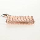 BOTTEGA VENETA INTRECCIATO Coin Purse Leather Pink Auth BA8939V-6