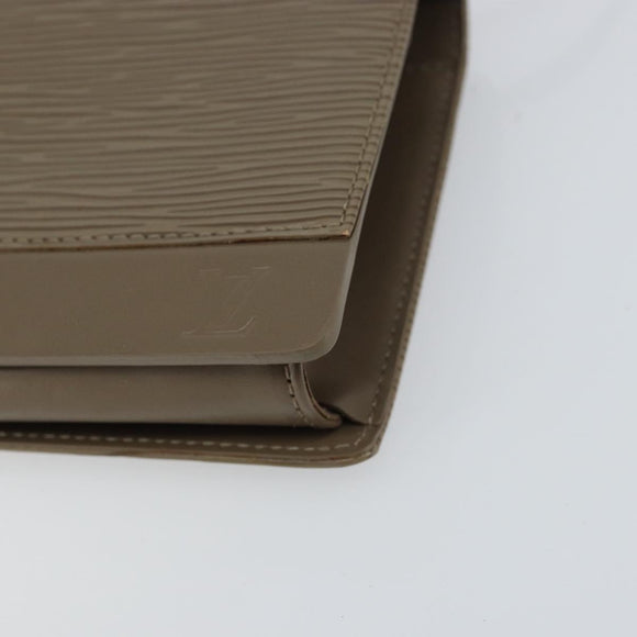 LOUIS VUITTON Epi Honfleur Clutch Bag Lilac M5273B LV Auth BA8953